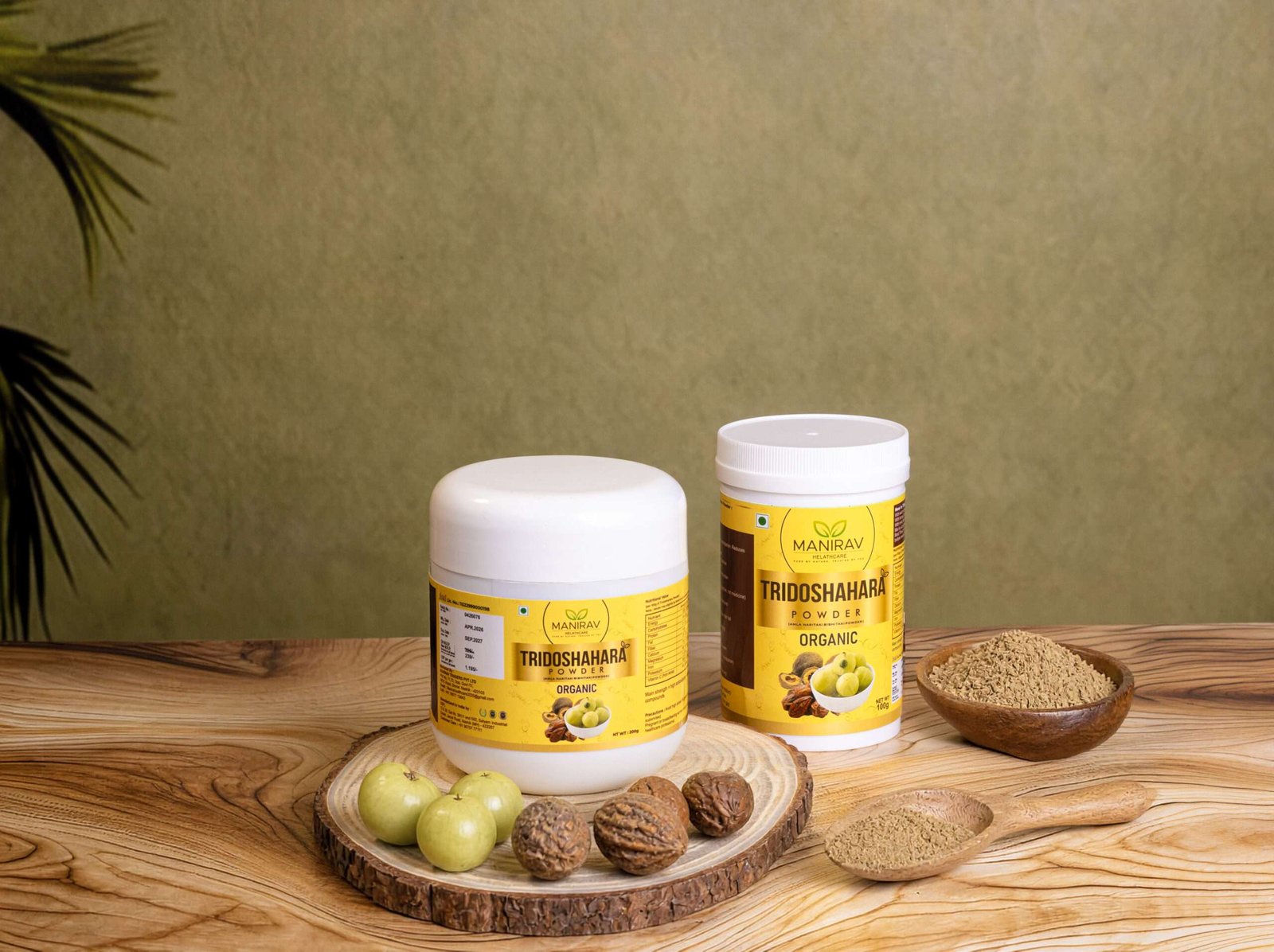 TRIDOSHAHARA (Amla + Haritaki + Bibhitaki Powder)